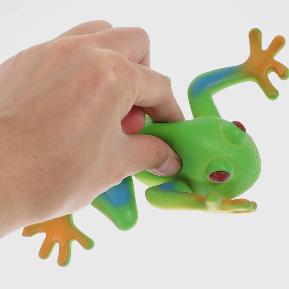 

2 Pcs Realistic Frog Figurines Toy Tiny Party Favors for Teens Child