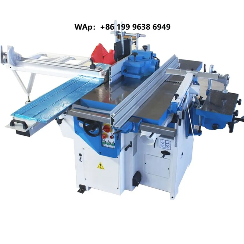5 in 1 Woodworking Combination Machine Multi Function Universal Wood Combined Machine