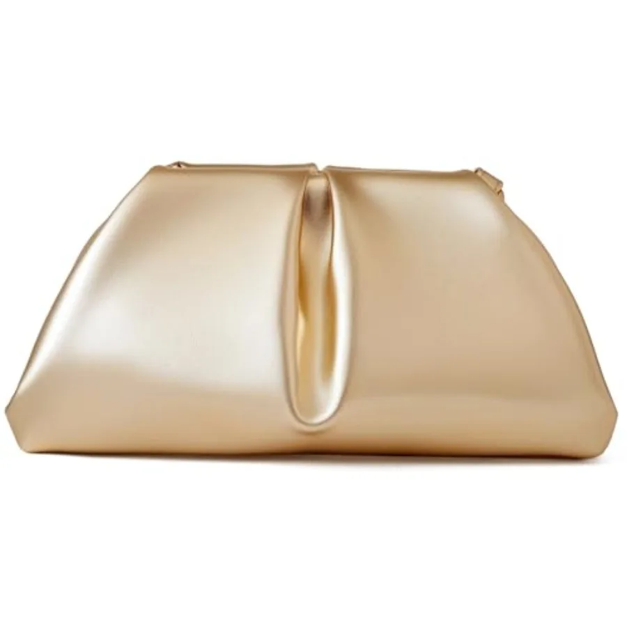 

Women's Clutch PurseDumpling Crossbody Bag Detachable Chain Shoulder Bag Cloud Evening Clutch