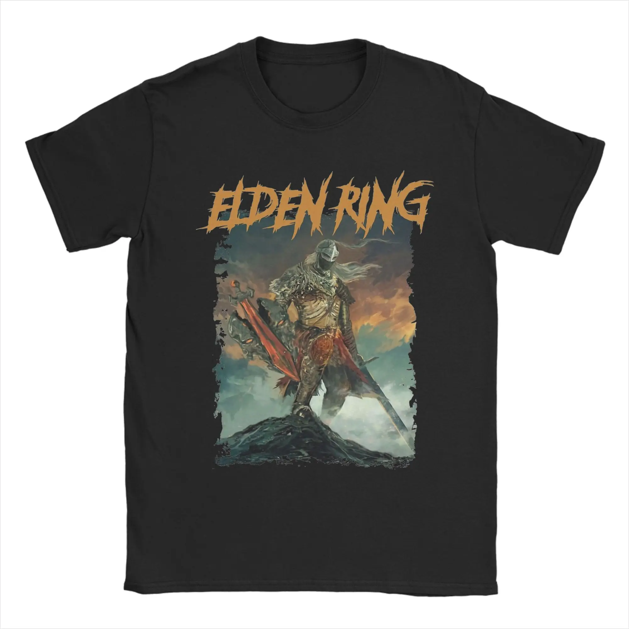 eldened Game rings The Tarnished cosplay Tee Shirt for Men Women Graphic T Shirts  Cotton Clothing