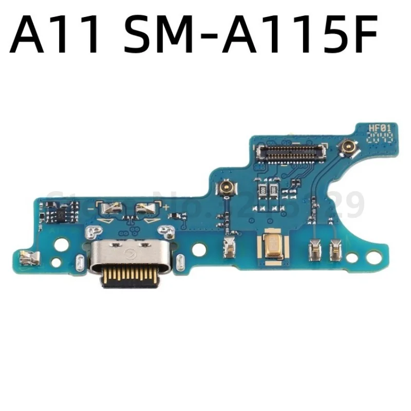 New For Samsung Galaxy A11 A115 A115F A12 A125 A127 USB Charger Charging Board Dock Port Connector Flex Cable