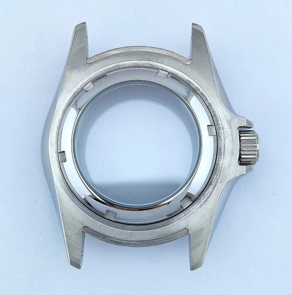 42mm Watch Case NH35 Case SKX007 Case Stainless Steel Sapphire Convex Glass Waterproof Case Suitable For NH35/NH36 Movement - view 4