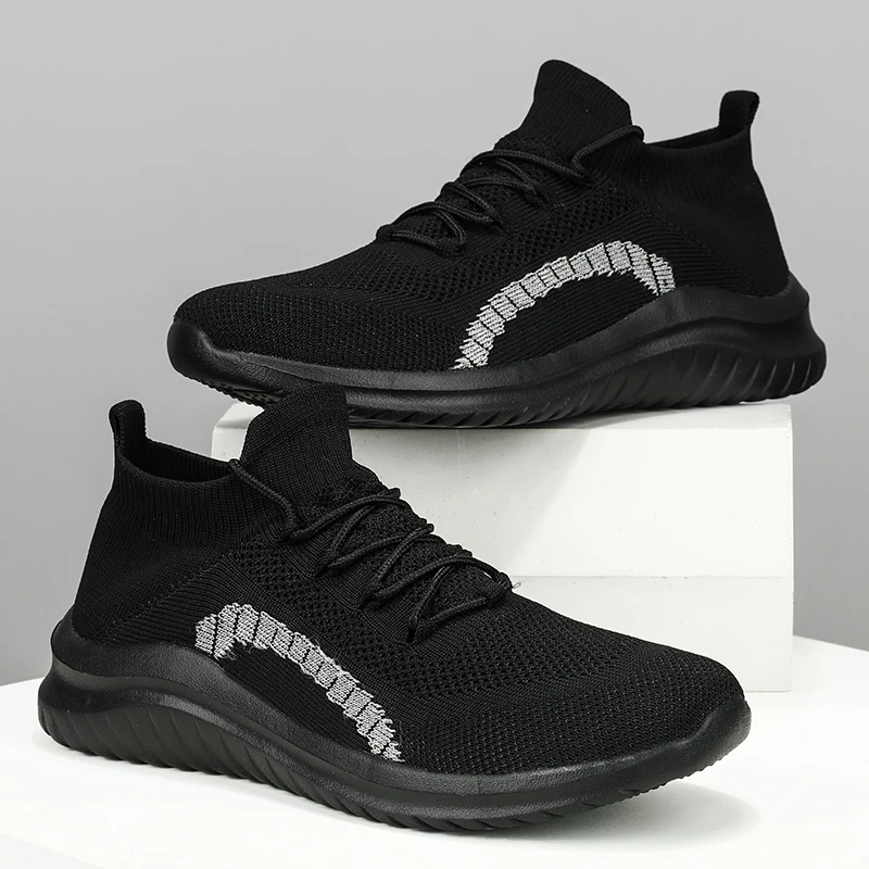 

Модные мужские кроссовки 2025, повседневная обувь с сеткой, мужская обувь, легкая вулканизированная обувь, прогулочные кроссовки Zapatillas Hombre