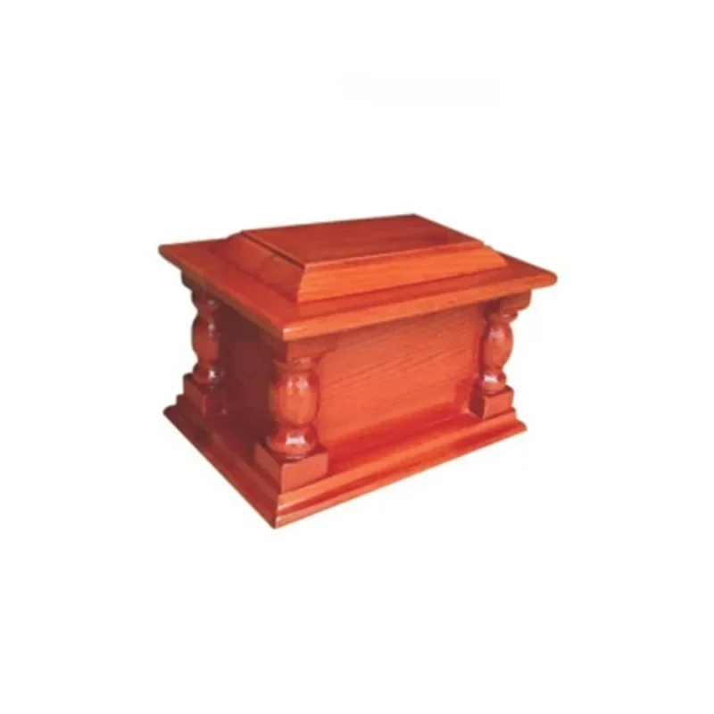 TD-H56 mini wooden factory export pet coffin box factory price wooden urn