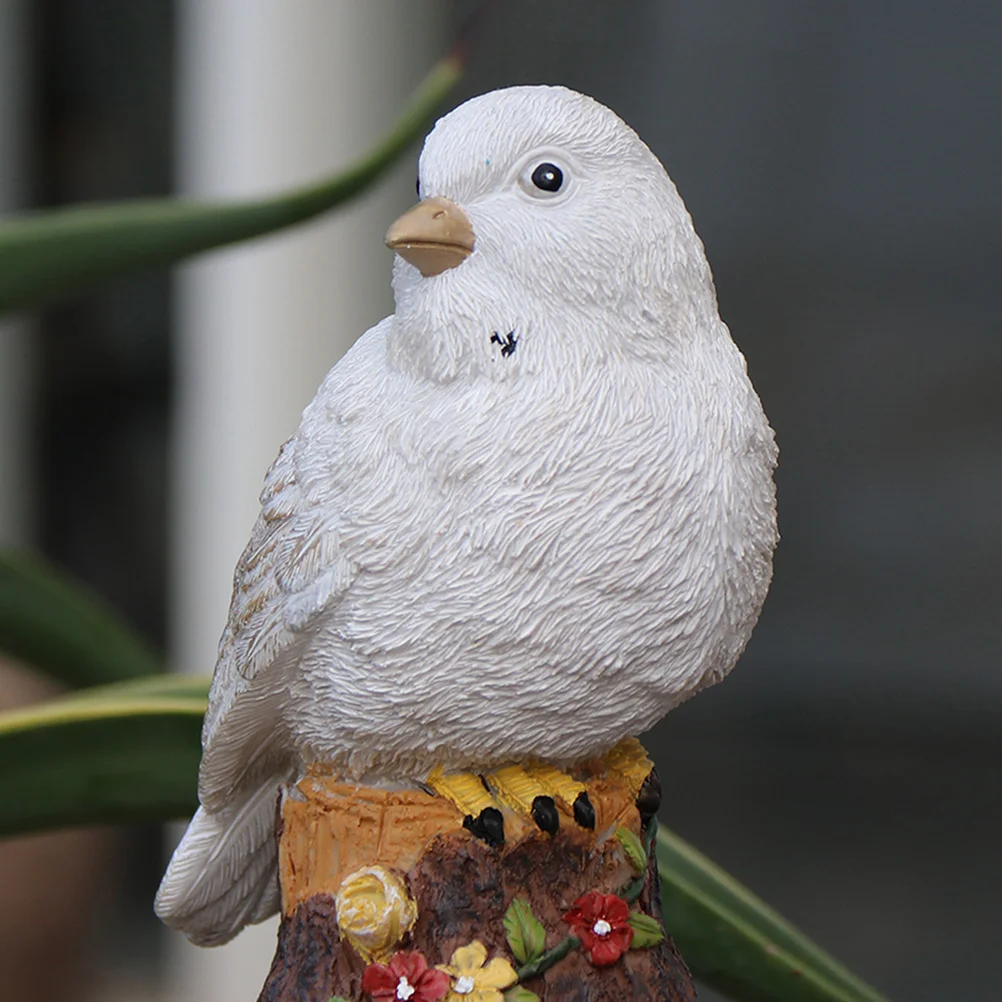 

Lamp Bird Ornament Solar-Powered Safe Reliable Firm Ground Insertion Perfect Garden Lawn Pathway Fence Backyard Decoration