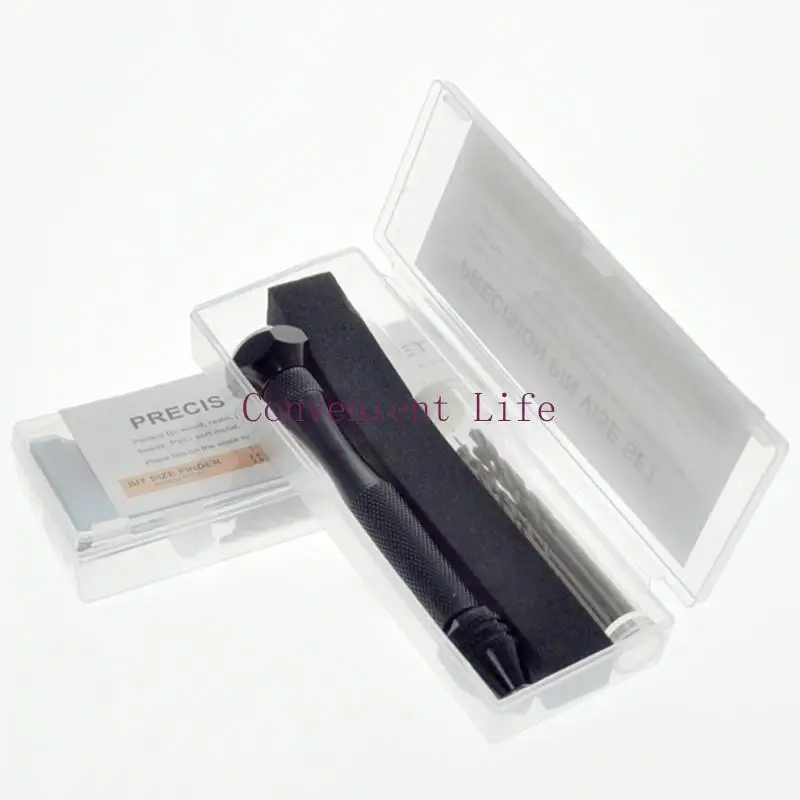 مجموعة مثقاب L1EE ملتوية سوداء اللون مقاومة للاهتراء، مواد عالية الجودة قوية