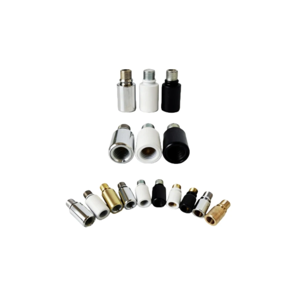 2pcs Small Shaking Head 360 Degree Rotary Joint Universal Joint Wall Lamp Stand Lamp Tube Copper Steering Head Accessories