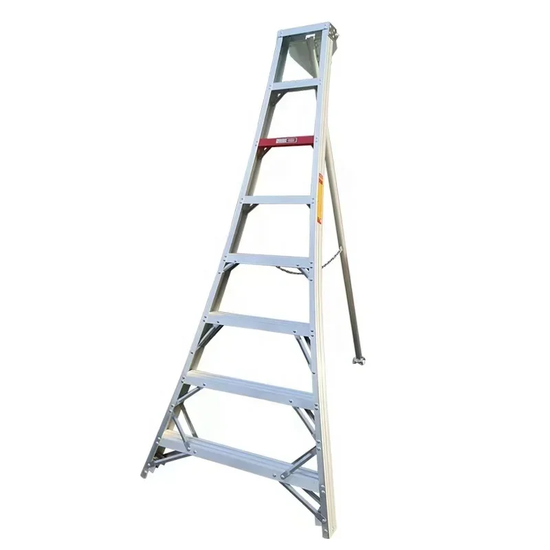 Max Loading Tripod Ladders Ring Light With Stand Type Ladder Aluminum Stools Domestic Ladders