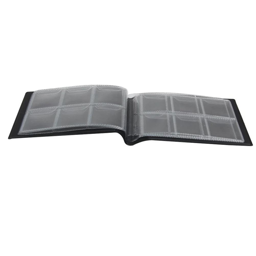 

Coin Collection Book PU Cover 10 Pages 13.8x9.8cm Portable Coin Collector Folder for Caps Tokens Medallions Badges