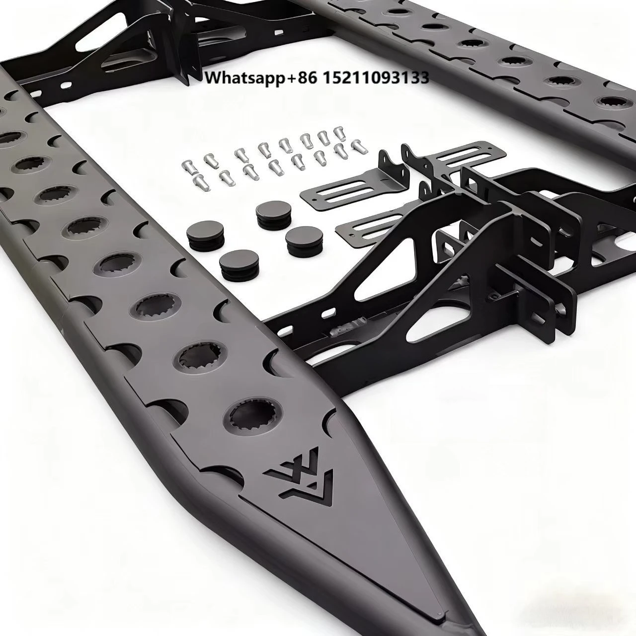 Side Rocker Car Bumper Body Kit Including Front  Rear Bumpers, Side Skirts Lip Spoilers for Custom Look