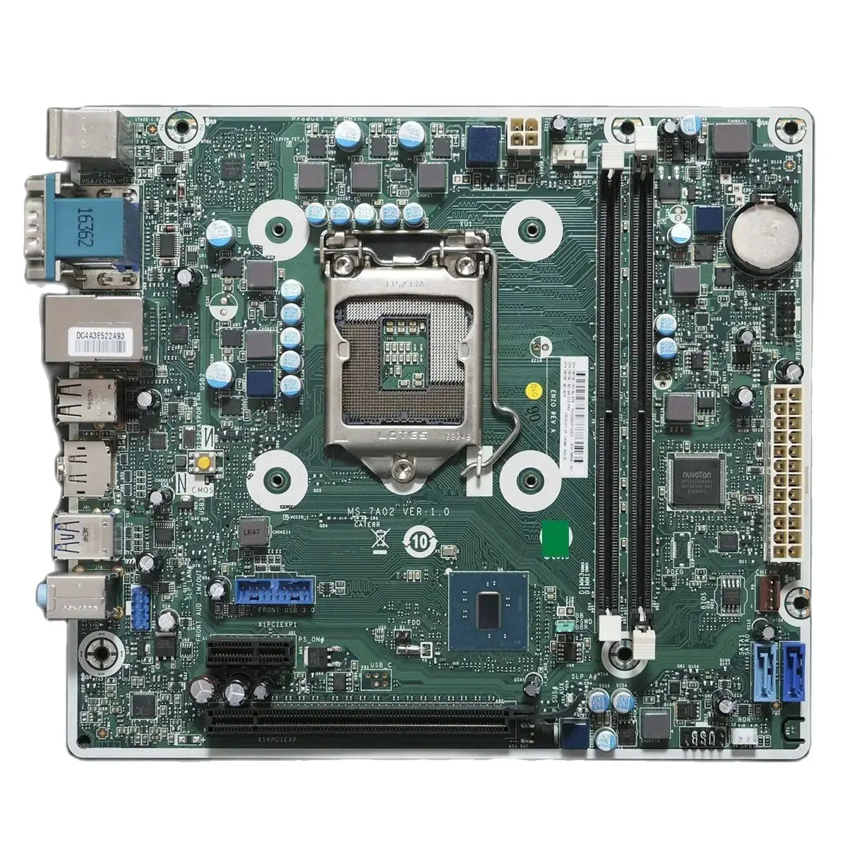 

For HP ProDesk 400 G3 SFF Desktop Motherboard 799156-001 799156-601 798930-001 MS-7A02 LGA1151 DDR4 H110 Mainboard 100% Tested