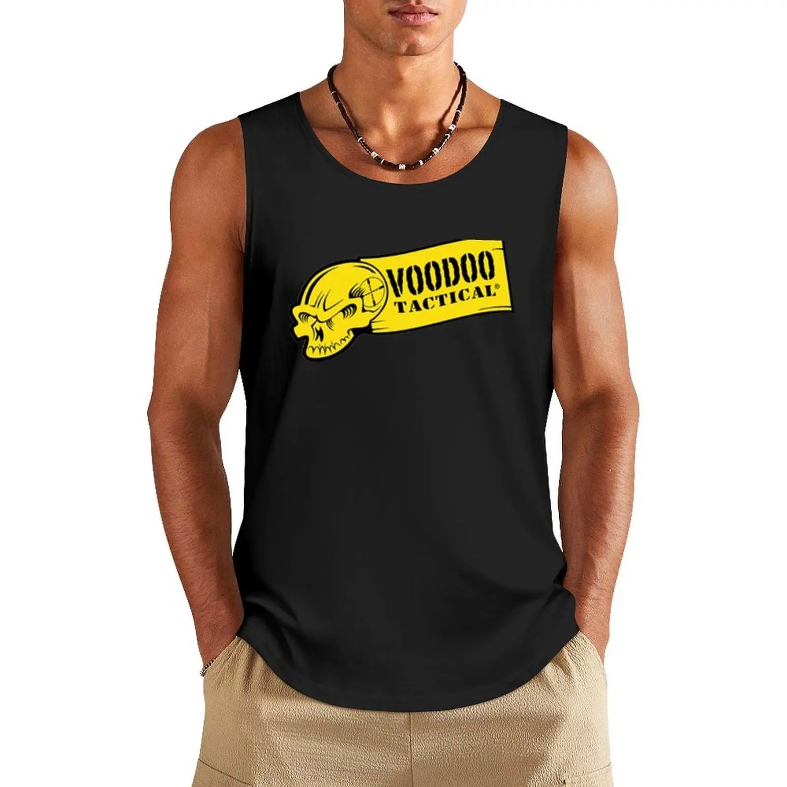

bvgr^^voodoo firearms Tank Top anime Men's gym t-shirt sleeveless gym shirt man fitness