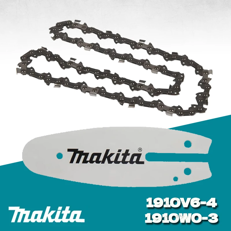 Makita Substituição Cadeia de Serra 1910v64 1910w03 Guard Rails 80txl para Uc100d Duc101 100 mm 4