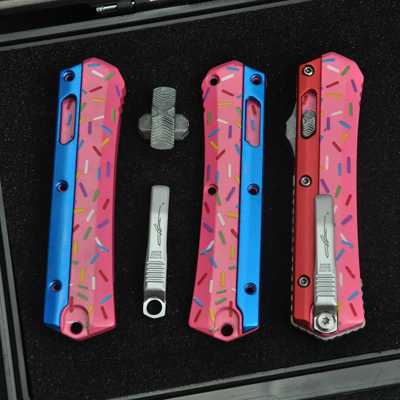 

Micro Glykon Mini/Large Snake GodDonut Series Camping Hiking EDC Tools Zinc Alloy Handle Part Kit Customized For Micro Glykon
