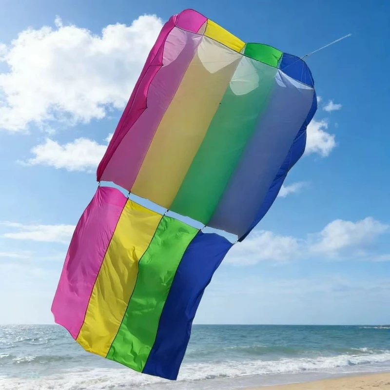 8sqm Kites Pilot kite windsocks ripstop nylon fabric soft kite parachute kite pendant inflatable kites octopus kites trilobites