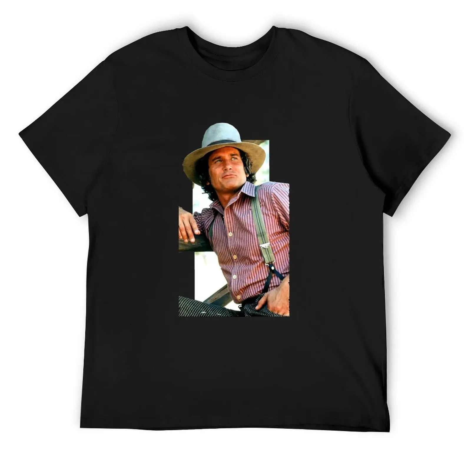 

Charles Ingalls Quote Little House on The Prairie is an American Western Drama T-Shirt tops mens t shirt