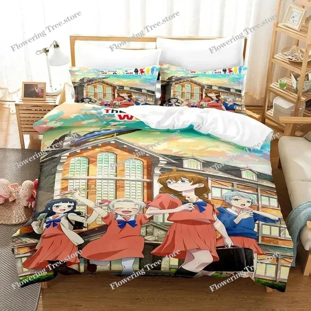 Anime The Little Lies We All Tell Bedding Set Duvet Cover Bed Set Quilt Cover Pillowcase Comforter king Queen Size Boys Adult