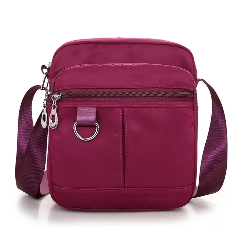 Damska torba na telefon komórkowy Mini Nylon Crossbody Telefon komórkowy Gotówka Damska torba Portfel Portmonetka Torba na ramię Wodoodporna na co dzień — zdjęcie 2