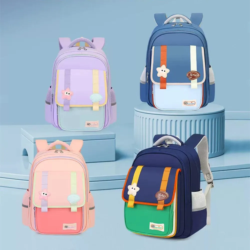 Sun Eight Orthopedic School Bag Boy Girl Mochila Escolar Primary Student Shoulder Backpack Large Capacity Light Water Proof