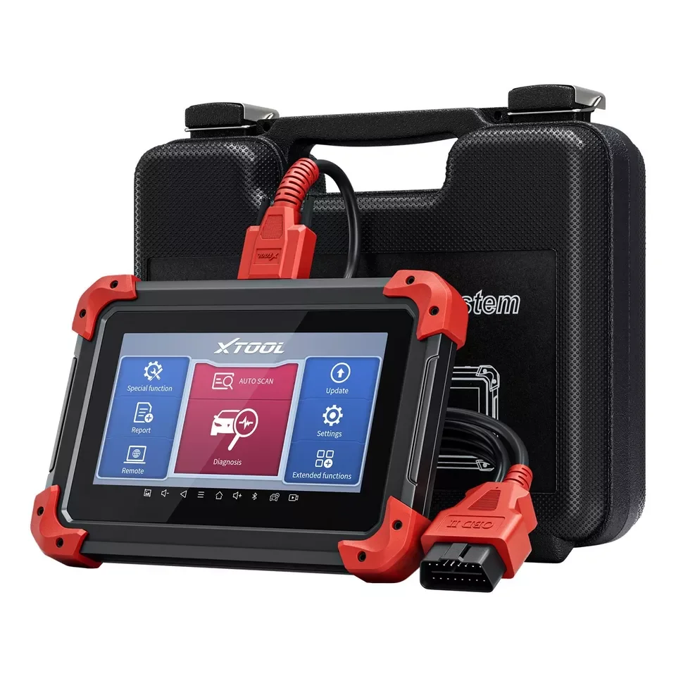 XTOOL D7 2 Scanner Automotive Diagnostic Tool Active Test Bidirectional with ECU Coding All System Diagnosis Key Programming