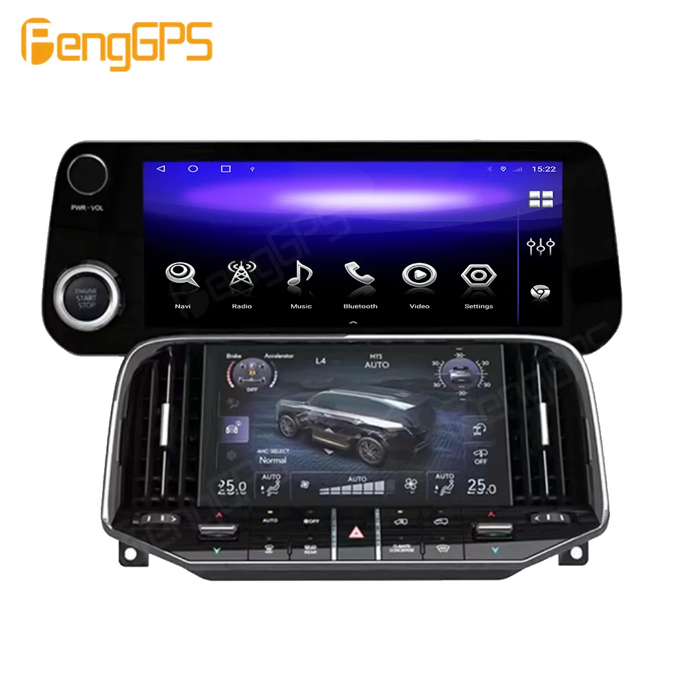 8+128GB Android12  For Toyota Land Cruiser 2022 LC300 to LX600 GPS Navigation Car Multimedia Function Auto Radio Stere Video