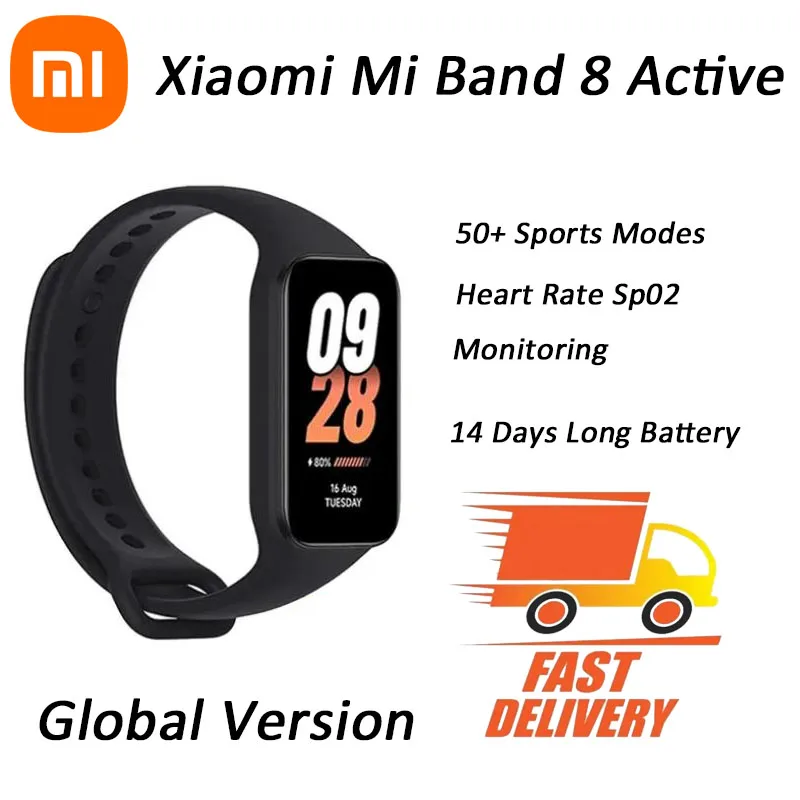 Xiaomi Mi Band 8 Active Global Version Smart Bracelet 8 1.47