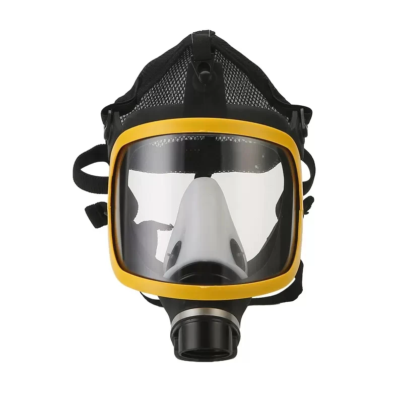 High Quality Full Face Gas Mask Respirator Toxic Gas Filtering For Painting Pesticide Spraying Work Safety chemistry respirator