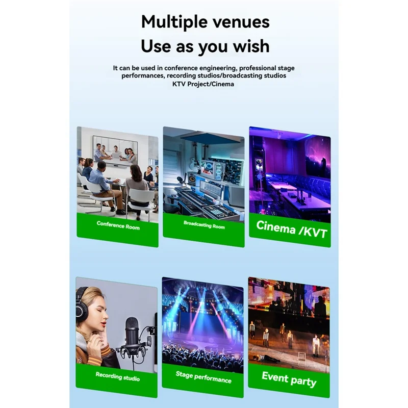 REPLA-Noise Eliminator Current Audio Isolator Dual XLR Lotus Port Amplifier Multifunctional Audio Noise Filter