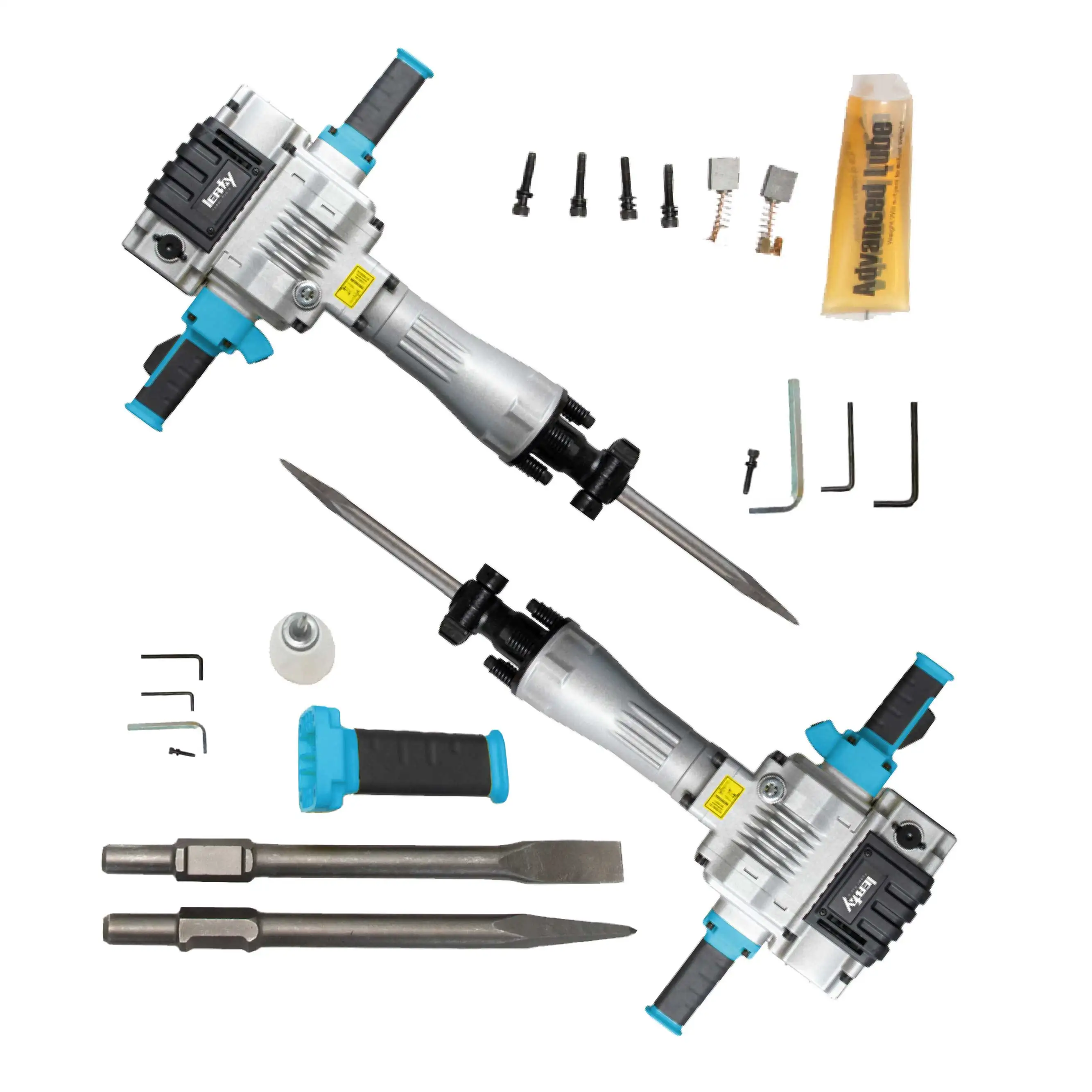 Heavy-Duty 2100W Demolition Hammer 220V Concrete Crusher Jack Hammer Machine for Efficient Demolition And Crushing Tasks