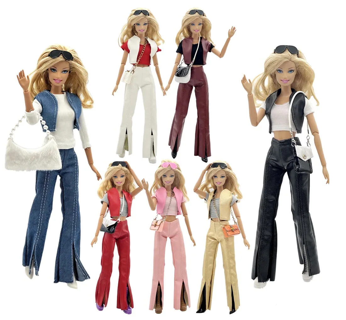 Doll Clothes 1:6 Scale Various Vest Sets for 11.5 Inch 30cm Doll Many Style for Choice Gifts for Girls