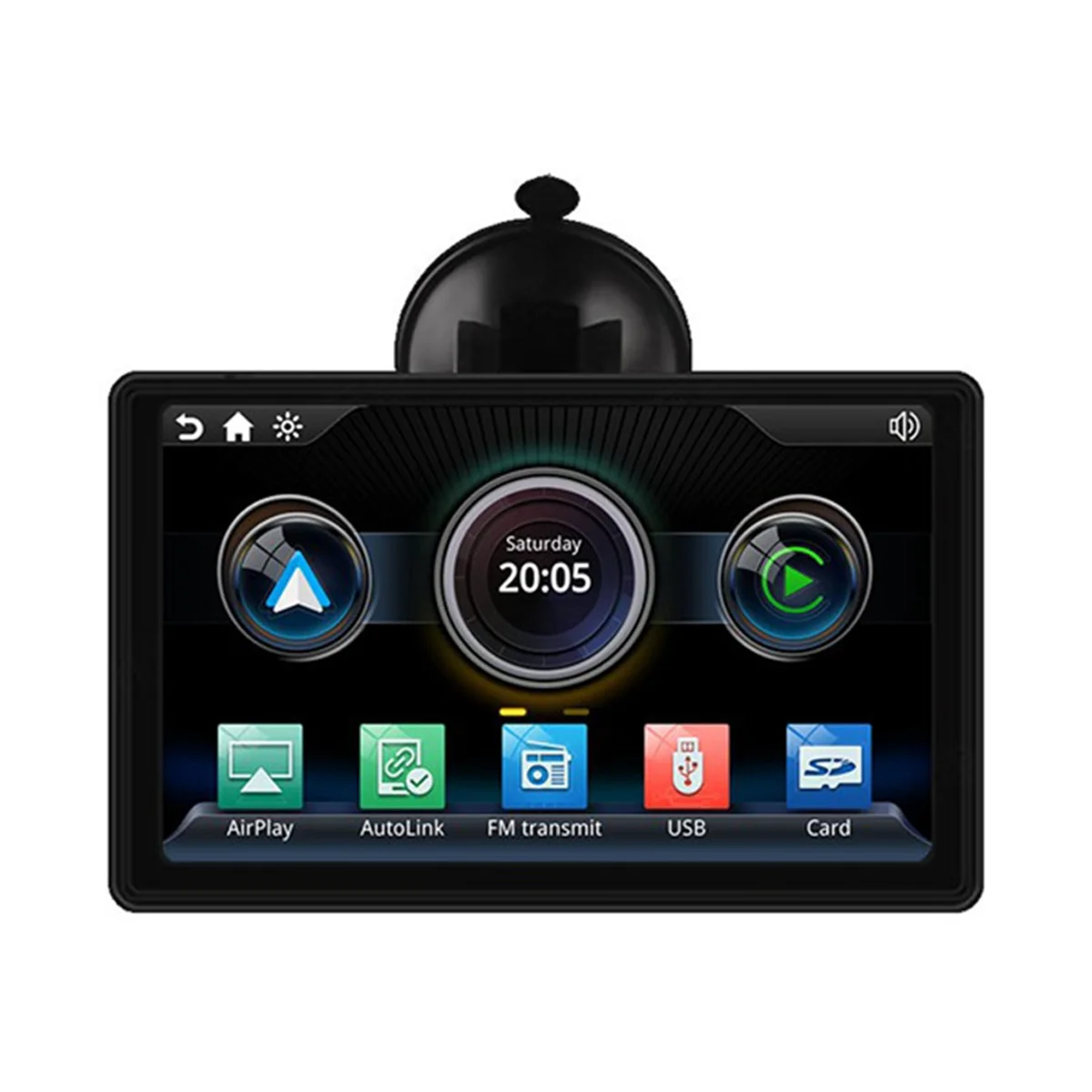 

7Inch Universal Car Smart Radio Touch Screen Multimedia Player Wireless Bluetooth Carplay Portable Suspension Player