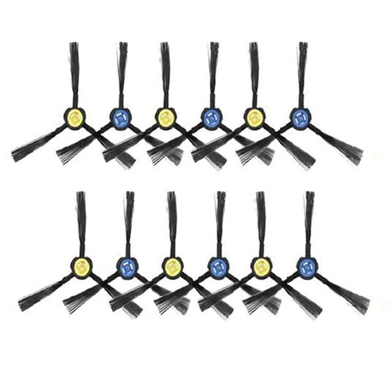 

12Pcs Side Brushes Corner Brush For Ilife V8S V80 A9S A7 A80 Plus X750 V80 X785 X800 Robot Vacuum Cleaner Replacement