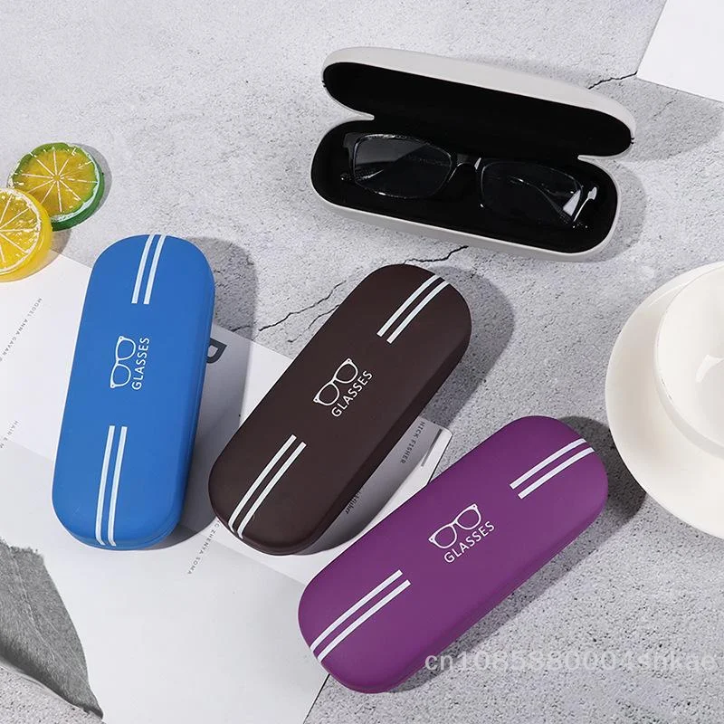 حافظة نظارات ذات هيكل صلب مقاوم للصدمات، صندوق نظارات محمول، حامل نظارات واقٍ متين للطلاب أثناء السفر والاستخدام اليومي #3