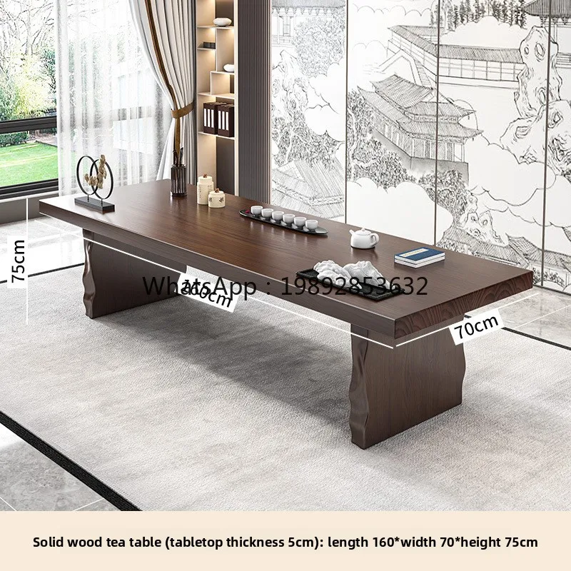 YFY Solid Wood   Tray New Chinese Style   Brewing Table Zen    Drinking  and Chairs