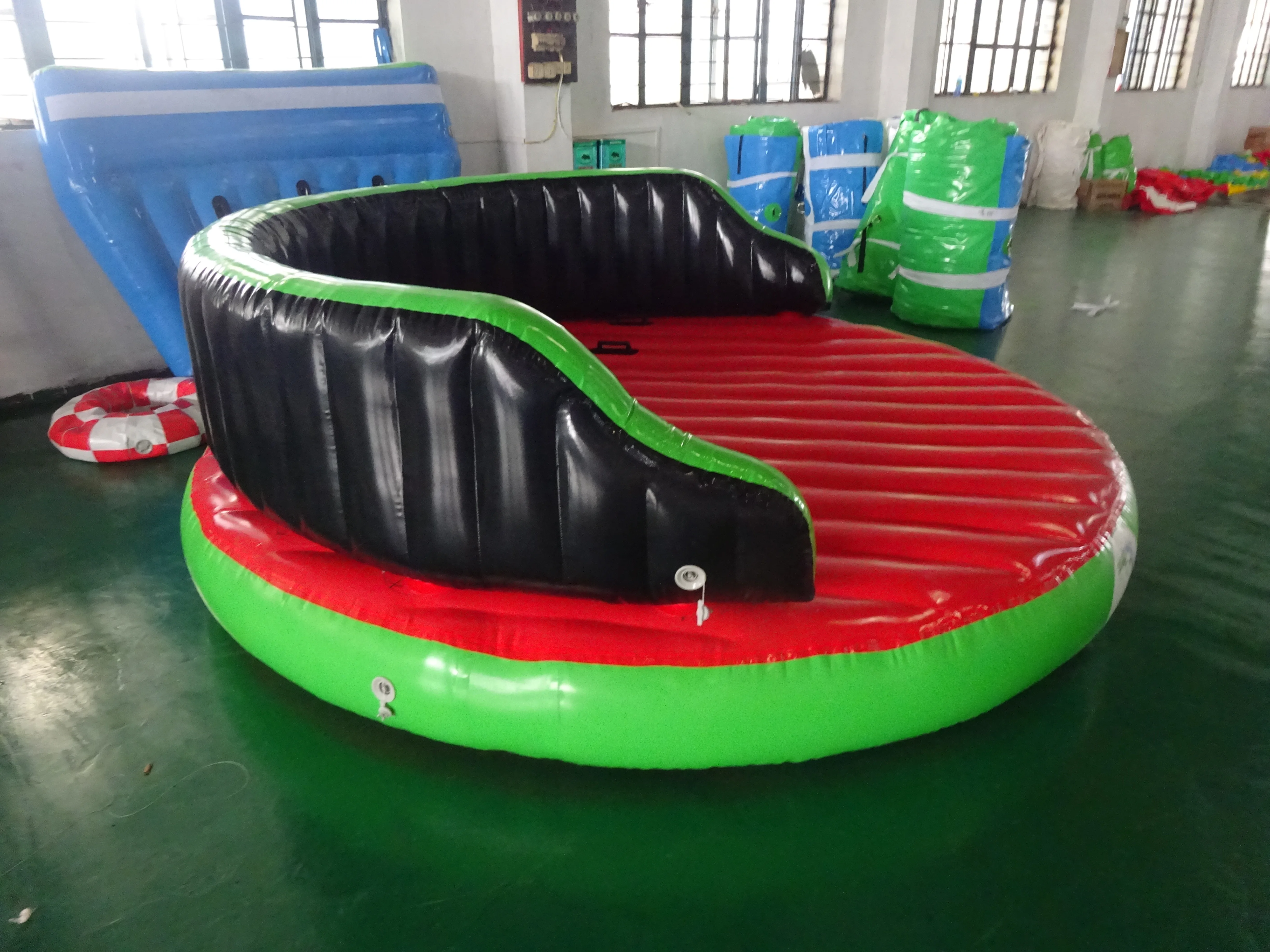 Factory wholesale price customized water park toys/inflatable flying Watermelon sofa /inflatable floating water toys for sell