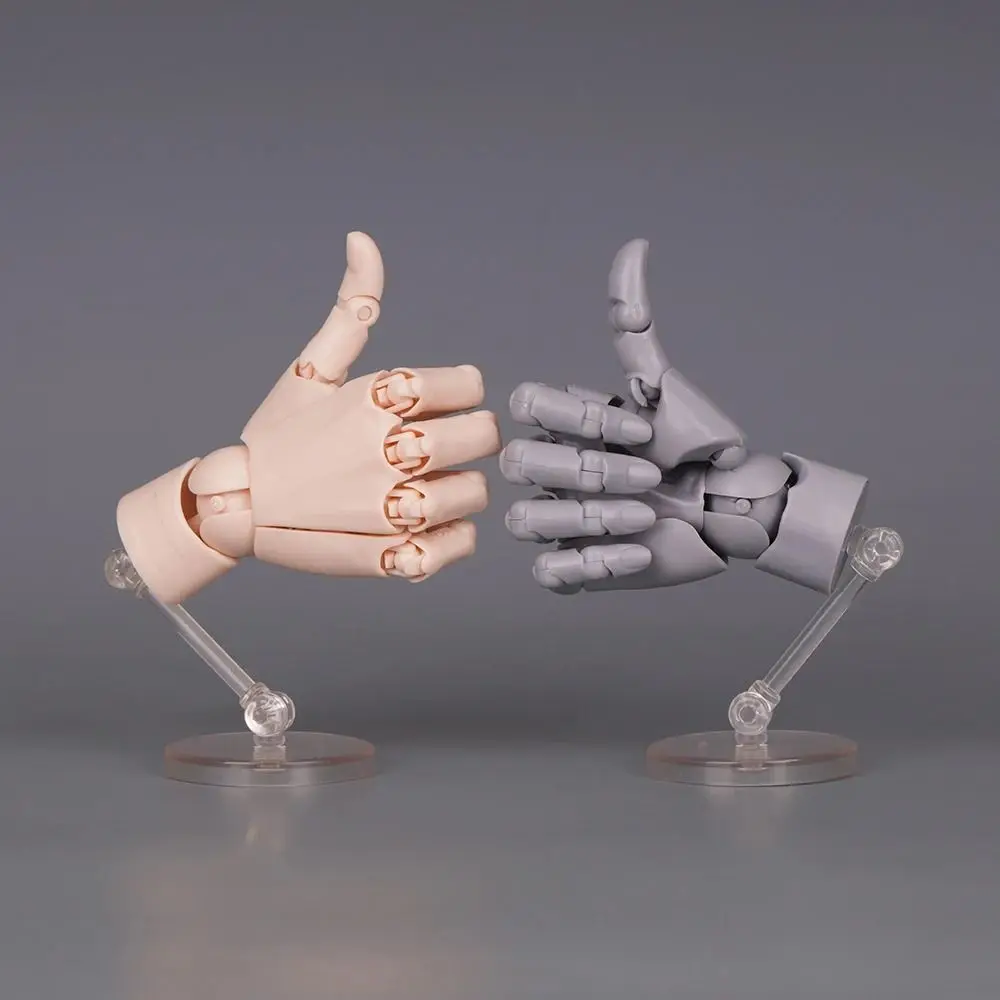 

Plastic Hand Joint Movable Model Biomimetic Manikin Hand Simulation Hand Action Figure Articulated Mannequin Anime Hand Model