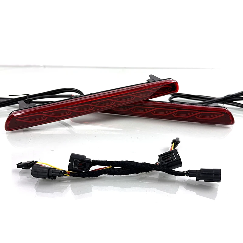 For Honda CRV 2023 2024 Rear Bumper Light Modified LED Brake Light with Flowing Navigation Light Accessories