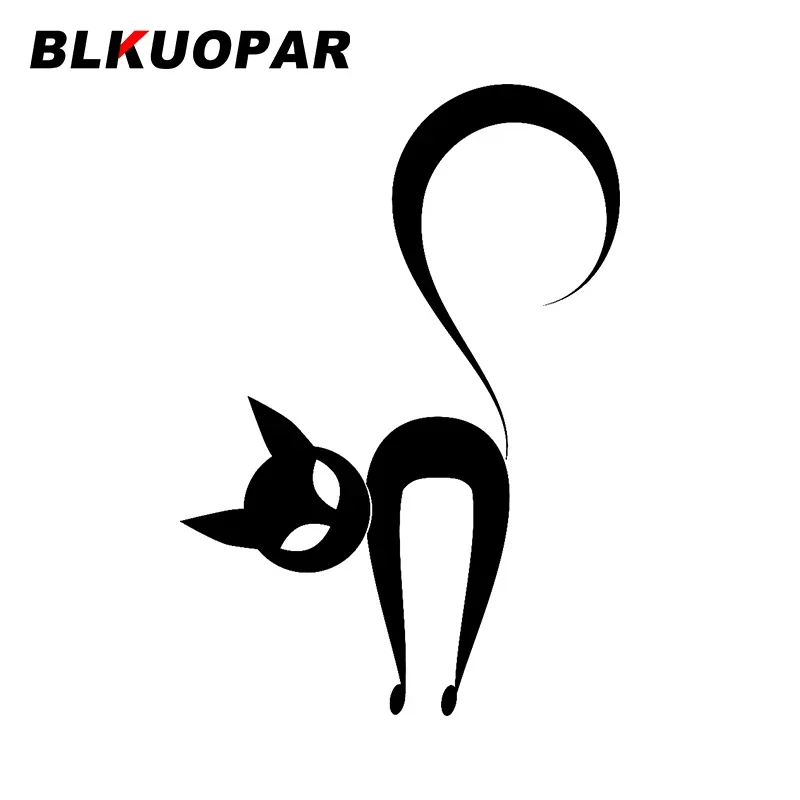 

BLKUOPAR for Cat Looking Car Sticker Occlusion Scratch Graffiti Decal Creative Refrigerator Air Conditioner Car Accessories