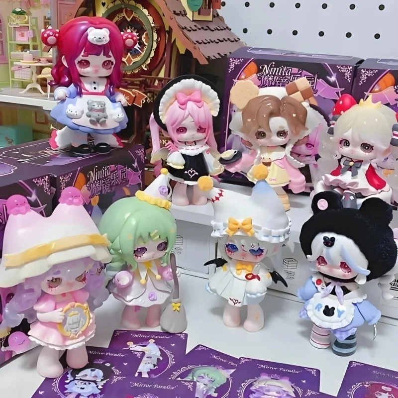 

Ninita Magic Mirror Paradise Series Blind Box First Generation Desktop Ornament Trendy Toys Doll Figure Peripheral Birthday Gift