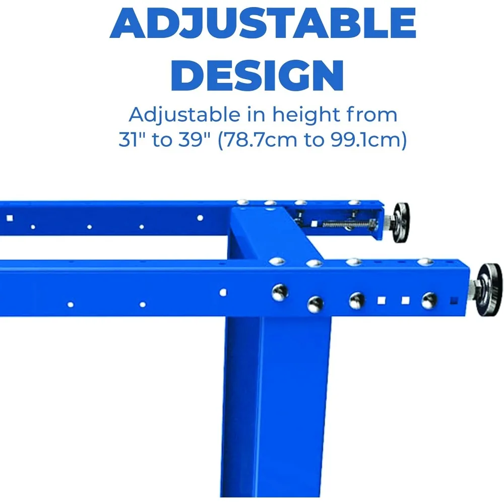 عرض ساخن - حامل متجر KRS1035 متعدد الأغراض، طاولة فولاذية قوية مقاس 12 و16 متينة وقابلة للتعديل #5