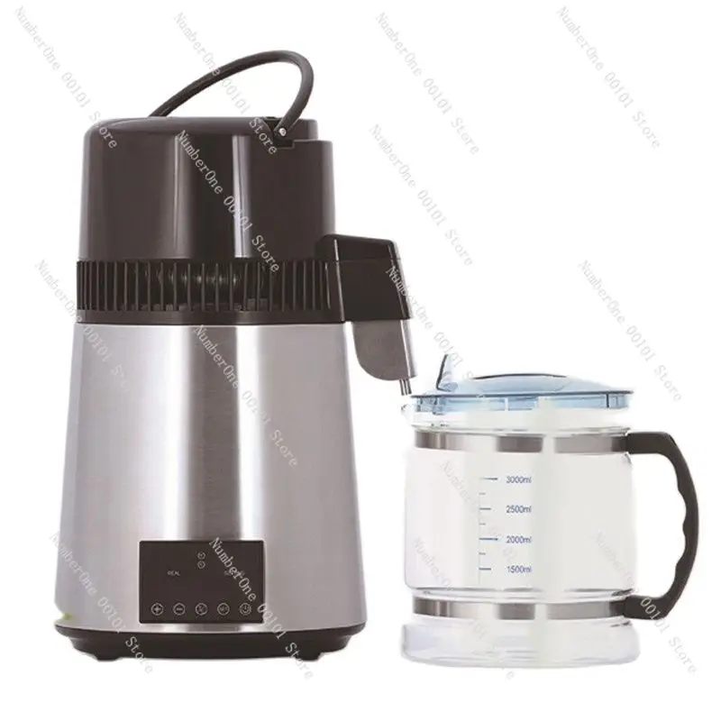 Timing Pure Water Distiller Dental Distilled Water Machine Filter Stainless Steel Electric Distillation Purifier Jug 110V 220V