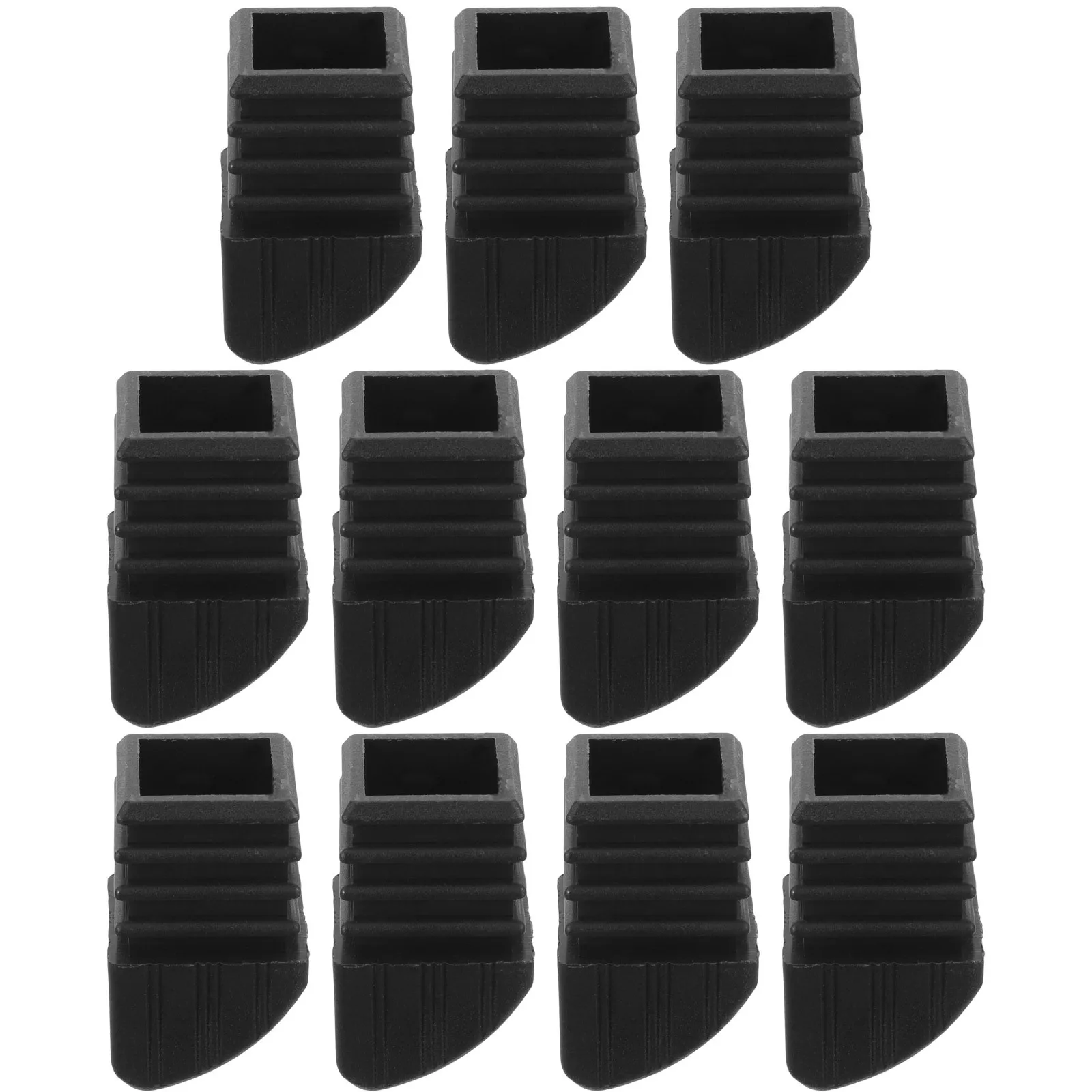 10 pezzi protezioni per le gambe della sedia coperture per i piedi dei mobili cuscinetti per le gambe del tavolo in plastica protezioni per il pavimento che riducono il rumore coperture per i piedi dei mobili