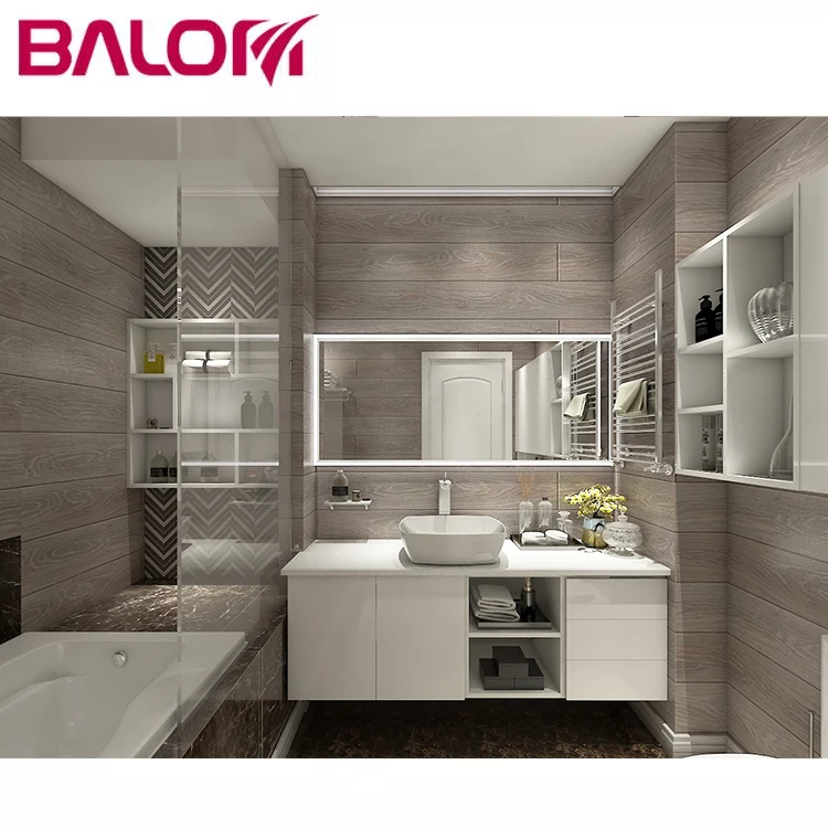 

Комбинированная раковина и шкафы для ванной комнаты Balom, хит продаж, современный
