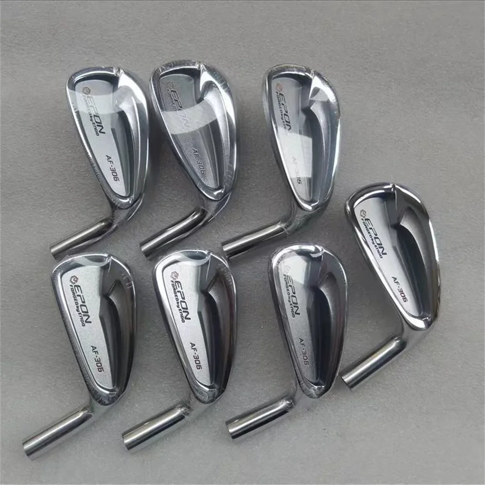 E-P-O-N AF-306 Golf Irons with Shaft and Grips ,silver 4.5.6.7.8.9.P 6PCS, Soft Iron Forged, 2024 Golf Clubs, 6Pcs