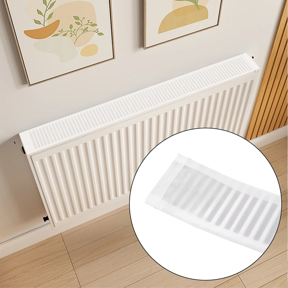 Decorative Radiator Pad Radiator Dust Cover with Builtin Magnet for Easy Installation and Dust Protection in Elegant White