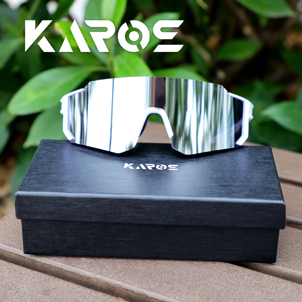 

KAROS Outdoor Cycling Sunglasses Men MTB Bike Glasses Sports Mountain Climbing fishing Women Bicycle Cycling UV400 Goggles