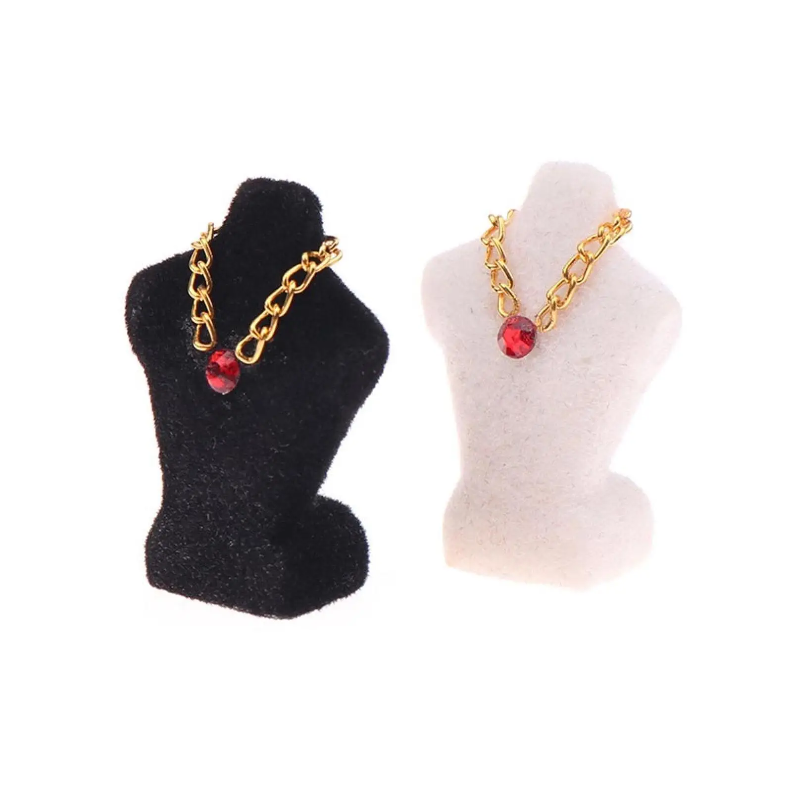 Puppenhaus Halskette Halter 1/12 Puppenhaus Schlafzimmer Mikroszene Miniatur