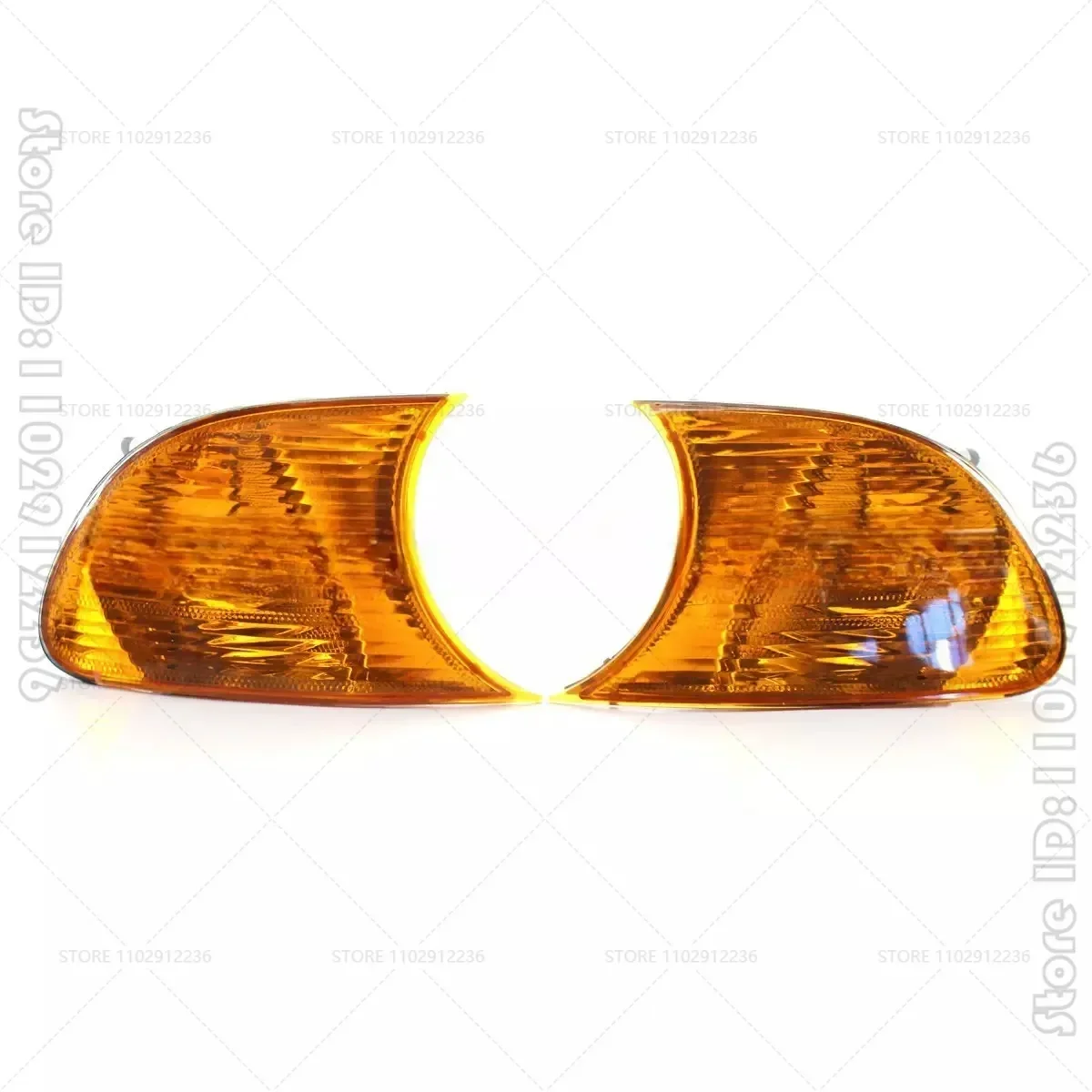 for 1996-2006 E46 BMW 323Ci 325Ci 328Ci 330Ci M3 Front Corner Turn Signal Light Lamp (Without Bulb) 63126904299 63126904300