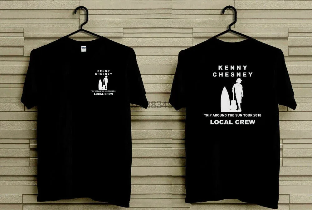 

Kenny Chesney Trip Around The Sun Tour 2018 Local Crew T-shirt Reprint