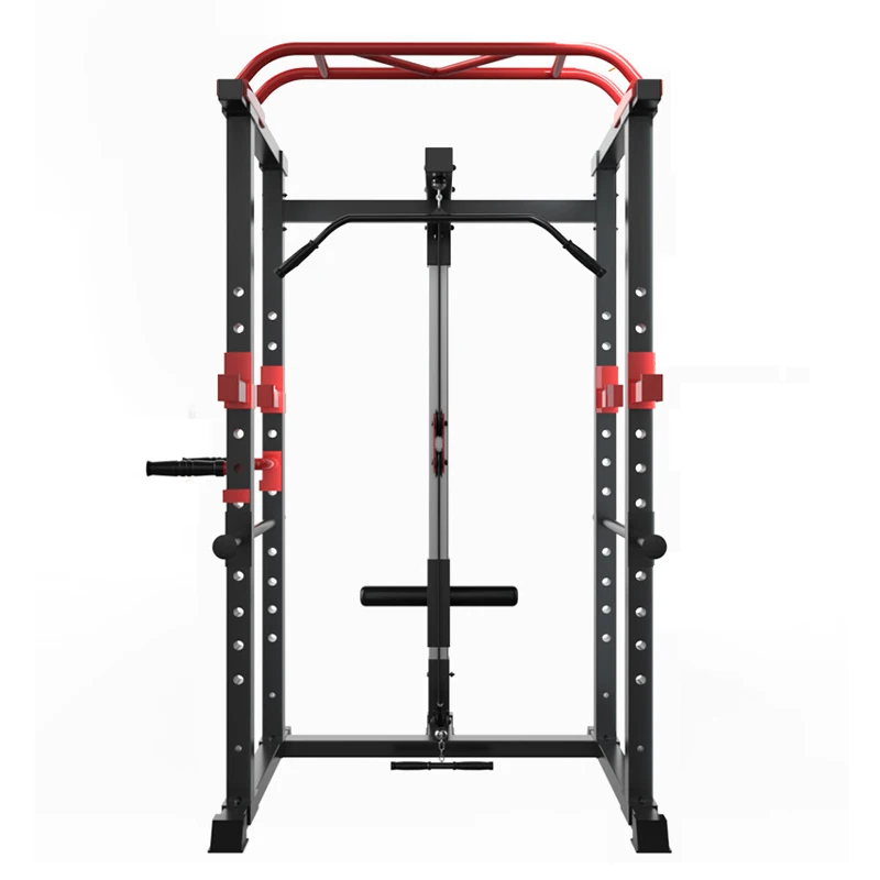 

Многофункциональная силовая стойка для приседаний 2021 года: высококачественный тренажер Смита, силовая стойка для тренировок, оборудование для домашнего спортзала, стойка для приседаний со штангой